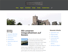 Tablet Screenshot of bayerntourer.eu